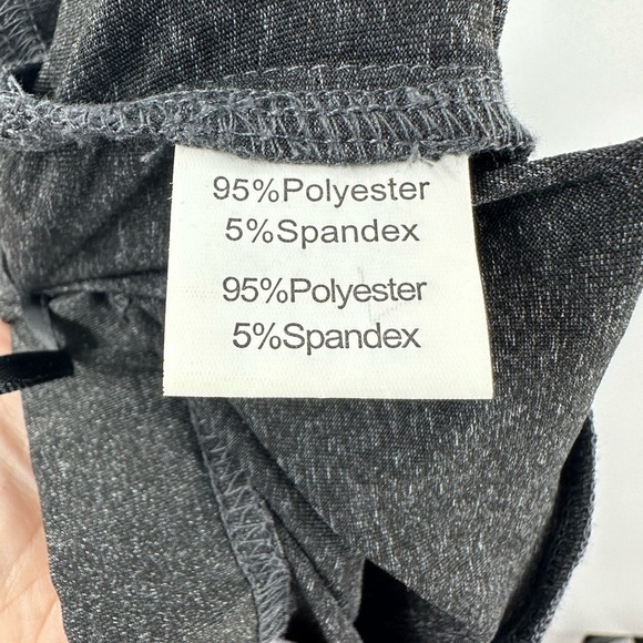 Maacie Maternity Shorts Leggings Size Small Athleisure Workout Gray Stretch - Picture 6 of 11